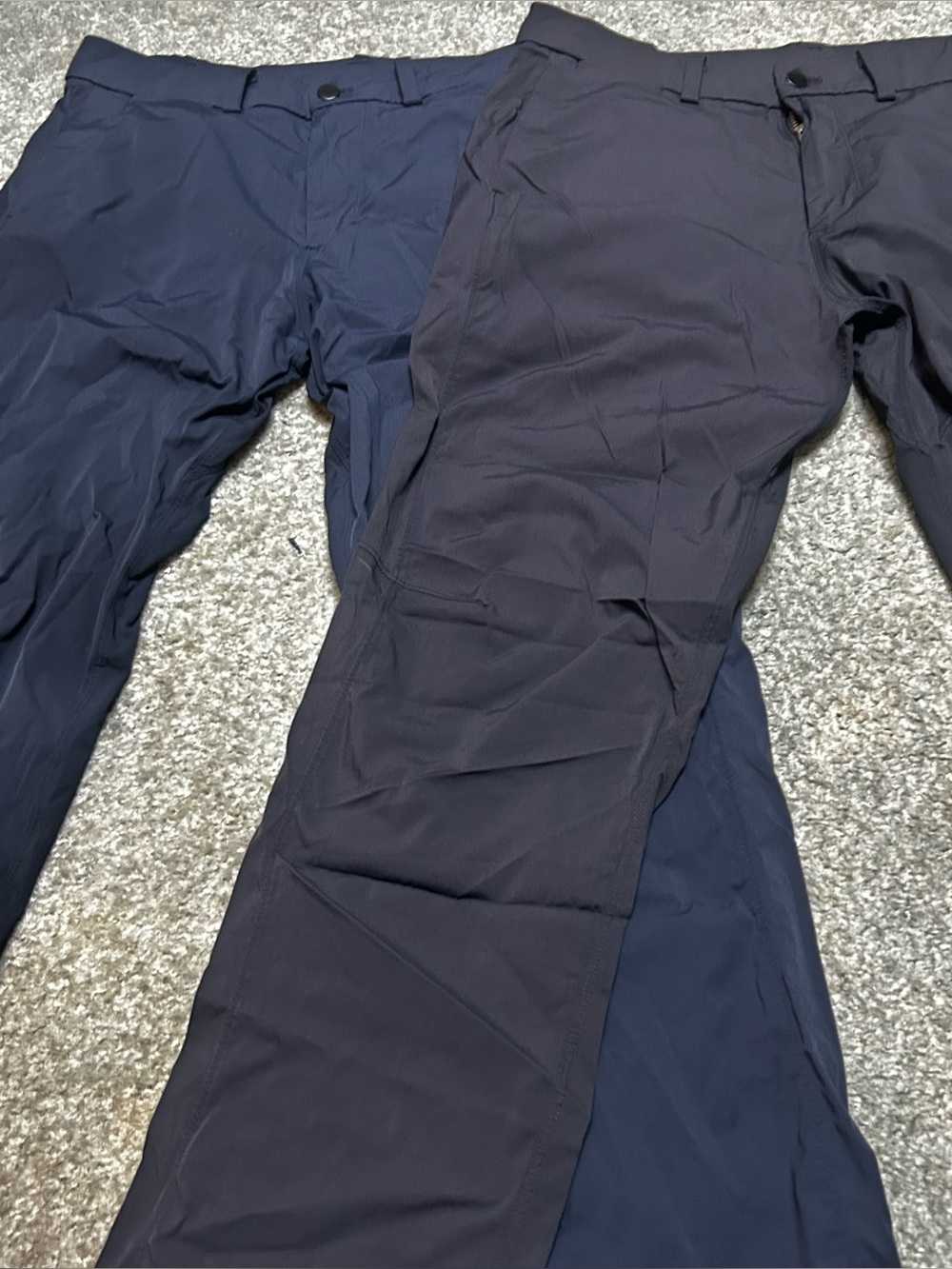 Men’s Lululemon Outdoor Hiking Pants Navy & Charcoal